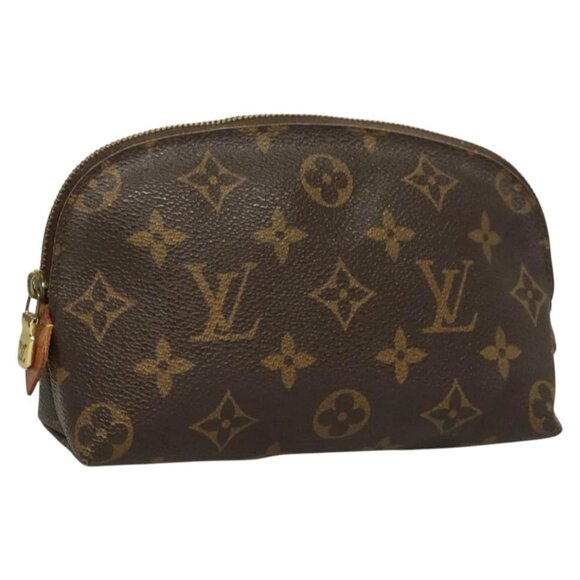 LOUIS VUITTON Monogram Pochette Cosmetic PM Cosmetic Pouch - Picture 1 of 15